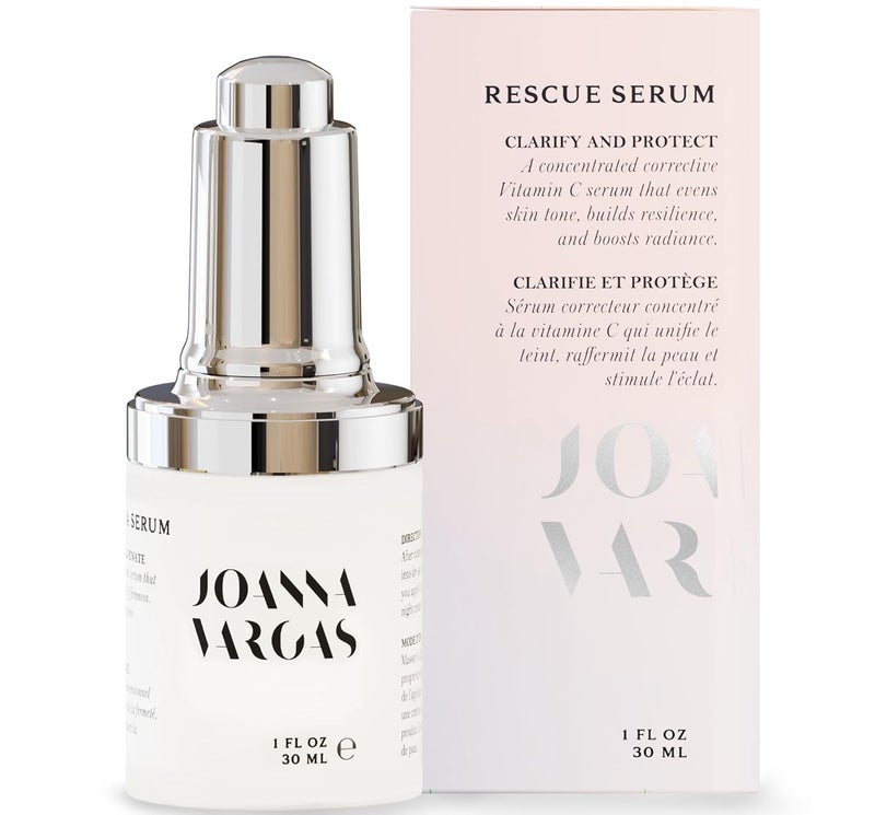 Joanna Vargas Joanna Vargas Vitamin C Serum for Face with Squalane Oil  Collagen Boosting Facial Serums for Aging Skin  Rescue Vit C Serum for Face  Hydrating Serum to Enchance Skin Texture  Boost Radiance