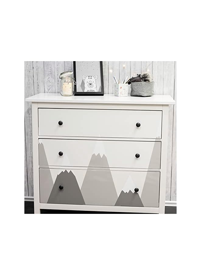 Green Tiger 346-0001 Decorative Self-Adhesive Film, Matte White, 17" x 78" Roll - Image 3