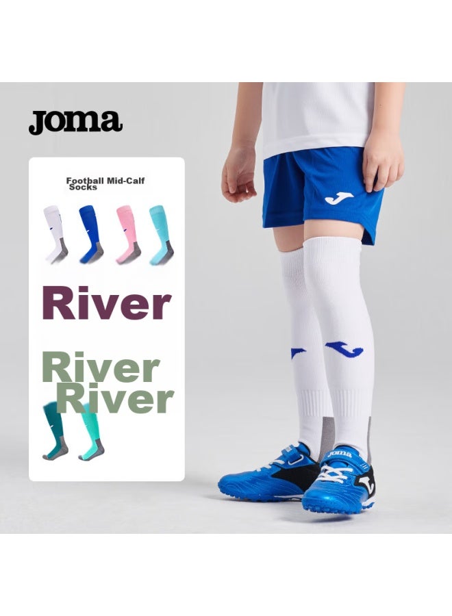 Joma Soccer Socks, Long Tube, Children's Thickened Terry Bottom, Non-slip, Wear-resistant, Breathable, Football Sports Socks, Running, Basketball Training Socks - Image 3