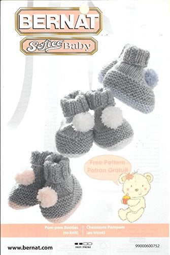 Bernat Softee Baby Yarn 3 Pack Bundle Includes 3 Patterns DK Light Worsted #3 - Image 4