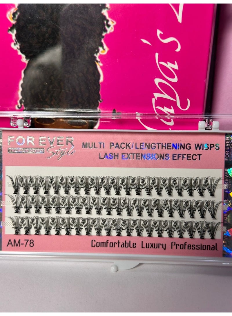 60 قطعة - رموش صناعية فردية كثيفة 6D من المنك - رموش مجانية - رموش طبيعية 6D - واحدة تلو الأخرى - Image 1