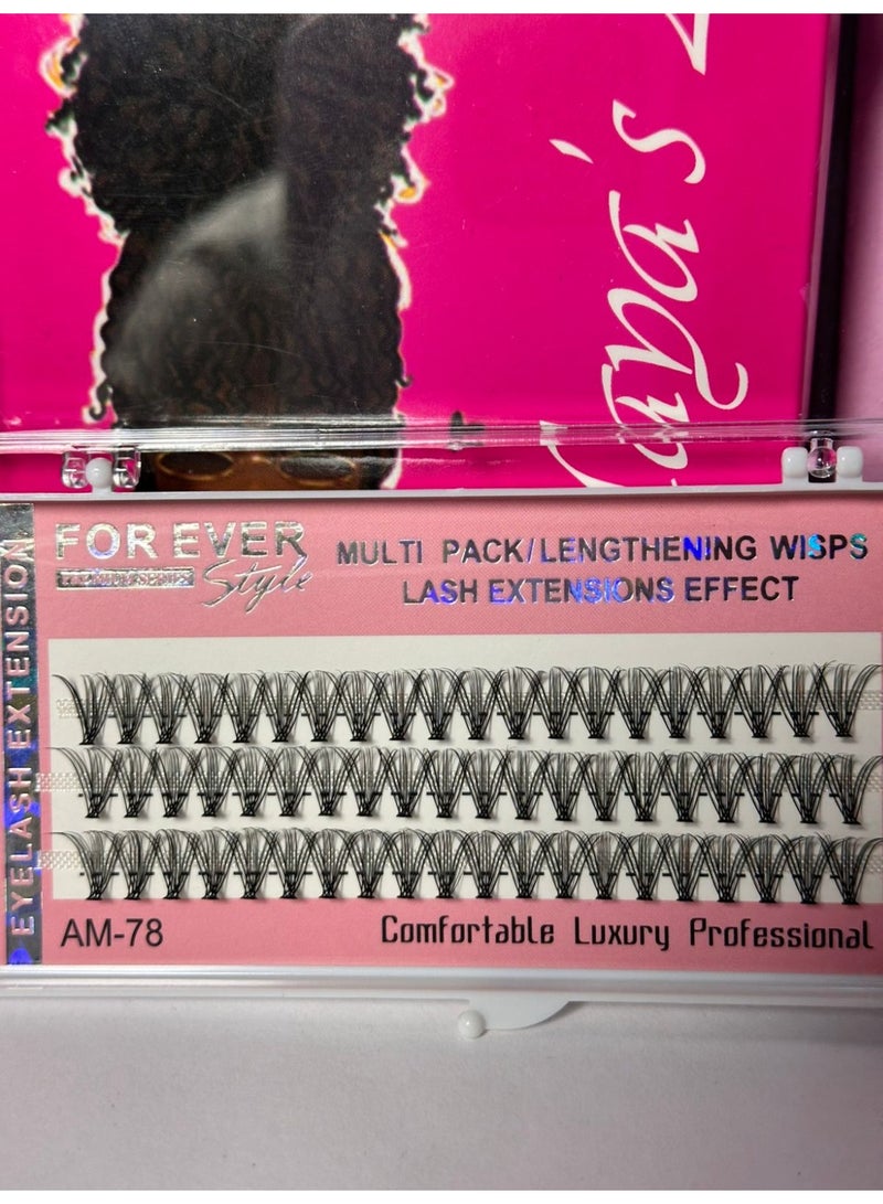 60 قطعة - رموش صناعية فردية كثيفة 6D من المنك - رموش مجانية - رموش طبيعية 6D - واحدة تلو الأخرى - Image 4