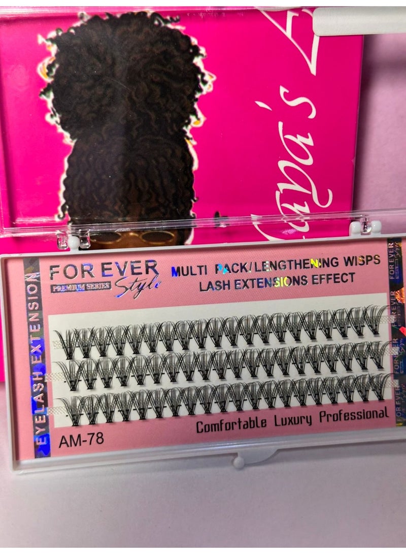 60 قطعة - رموش صناعية فردية كثيفة 6D من المنك - رموش مجانية - رموش طبيعية 6D - واحدة تلو الأخرى - Image 3