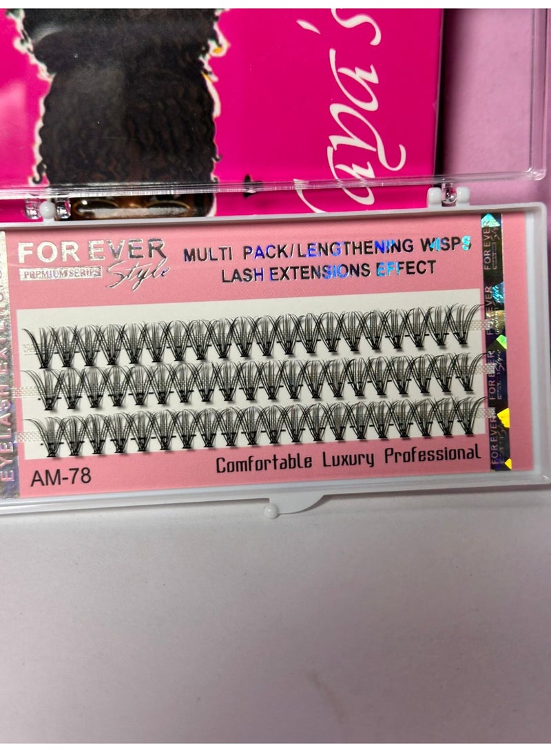 60 قطعة - رموش صناعية فردية كثيفة 6D من المنك - رموش مجانية - رموش طبيعية 6D - واحدة تلو الأخرى - Image 2