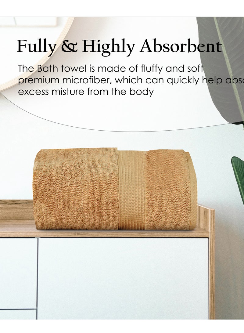 Siesta Zen Jumbo Bath Sheet 600GSM Hotel Spa Towel Extra Large 90x180cm (35x70 inches) Ultra Soft & highly Absorbent, Durable, Quick Dry Thick Super Soft Luxury Hotel Quality (Gift Pack) - Image 3