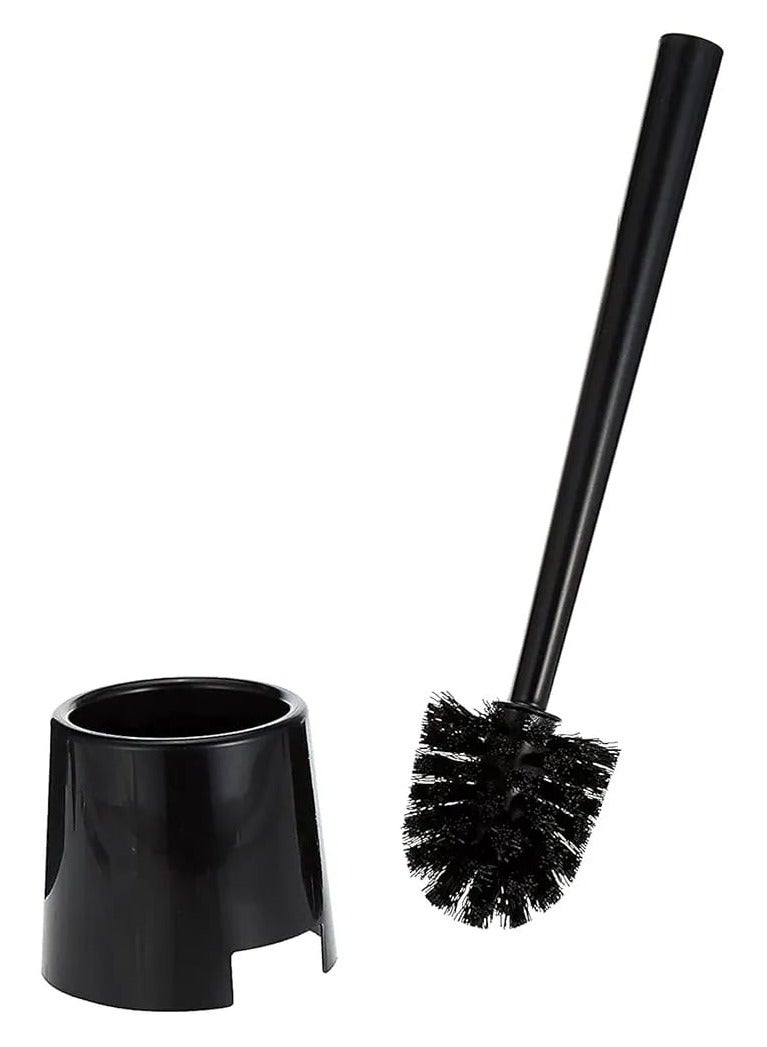 Toilet Brush and Holder Set with Long Handle | Durable PP Bristles | Deep Cleaning Toilet Bowl Brush | Compact & Hygienic Bathroom Cleaner  - Image 1