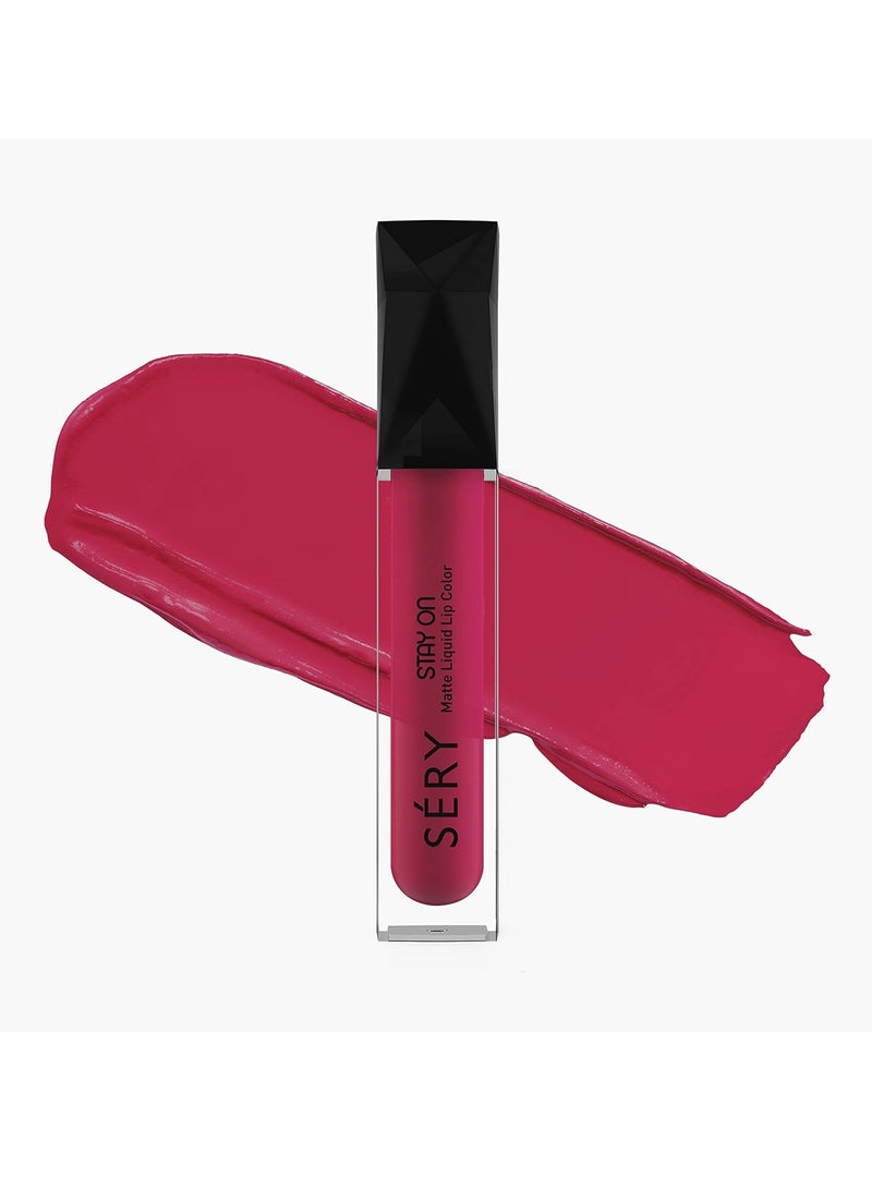 SERY Liquid Lipstick  Matte   Cherry - Image 1