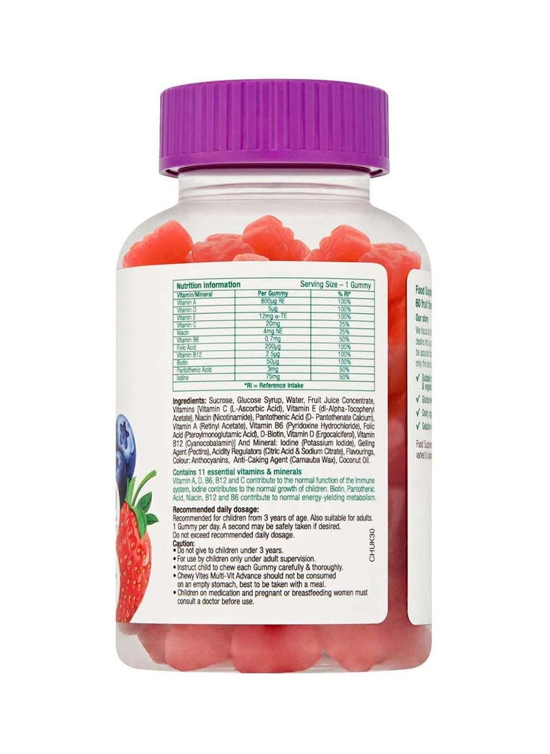 CHEWY VITES Kids Multivitamin Advance 60's  - Image 2