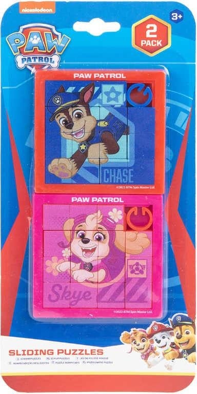 RMS Paw Patrol Sliding Puzzle 2 Pack – Kids Classic Brain Teaser Puzzle Game, Portable Travel Learning Toy - Image 3