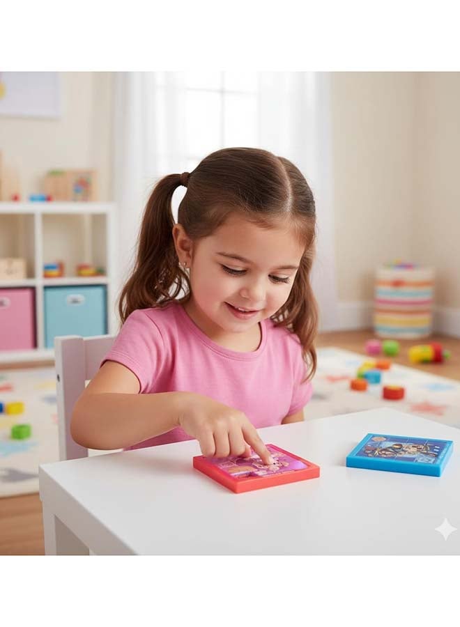 RMS Paw Patrol Sliding Puzzle 2 Pack – Kids Classic Brain Teaser Puzzle Game, Portable Travel Learning Toy - Image 5