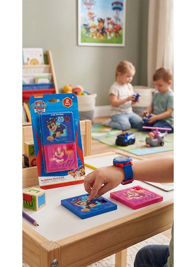 RMS Paw Patrol Sliding Puzzle 2 Pack – Kids Classic Brain Teaser Puzzle Game, Portable Travel Learning Toy - Image 4