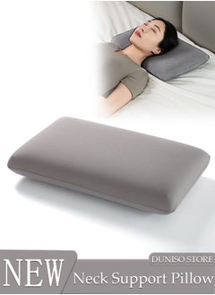 DUNISO Super Comfort Neck Pillow, Dynamic Memory Foam Pillow for Neck Shoulder Pain Relief, Ergonomic Adjustable Bed Contour Pillow for Side, Back & Stomach Sleepers  - Image 1
