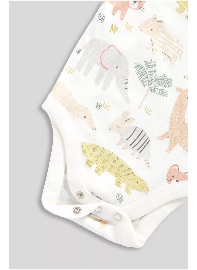 mothercare Cargo Bibshorts and Bodysuit Set  - Image 3