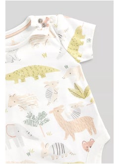 mothercare Cargo Bibshorts and Bodysuit Set  - Image 4