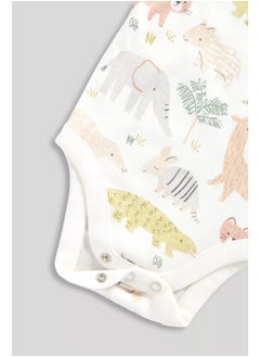 mothercare Cargo Bibshorts and Bodysuit Set  - Image 3
