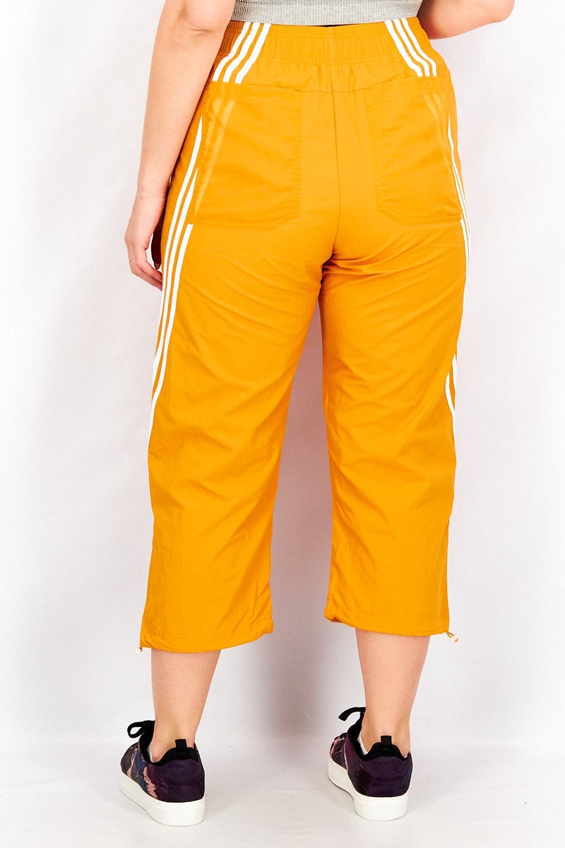 Adidas Women Sportswear Fit Training Track Pants, Orange - Image 3