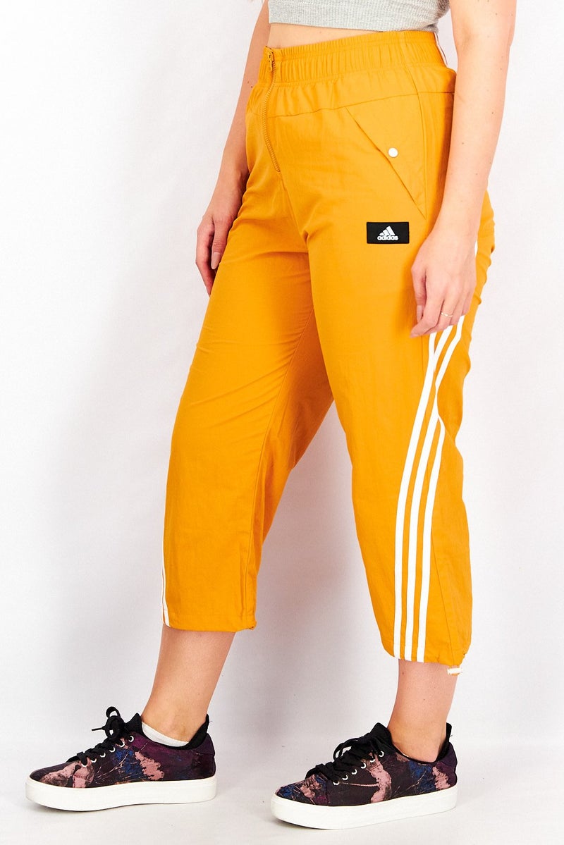 Adidas Women Sportswear Fit Training Track Pants, Orange - Image 2