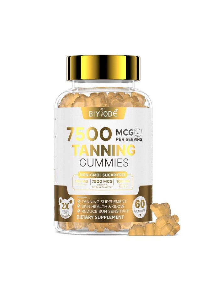 BIYODE مكمل جوميز تانينغ BIYODE للنساء: جوميز توهج مشمس مع أستازانتين وليكوبين مكمل دعم تان نباتي للبالغين خالي من الكائنات المعدلة وراثيًا وخالي من الغلوتين 60 حبة (إمداد لمدة 30 يومًا) - Image 1