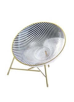 ZCM-HAPPY Gold-Edged Fruits and Snacks Tray for Living Room Coffee Table and Office Display  - Image 2