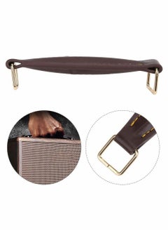 Excefore Guitar Amplifier Handle, Vintage Style Guitar AMP Amplifier Handle, PU Leather Internal Steel, Replacement Amp Handle Strap for Guitar Amplifiers Speaker (Brown)  - Image 4