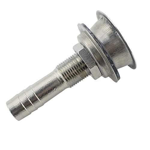 NRC&XRC 5/8" O.D.Marine Grade 316 Stainless Steel Fuel Gas Tank Vent Cowl Vent with Mounting Gasket Hardware Fitting for Marine Boat Yacht - Image 5