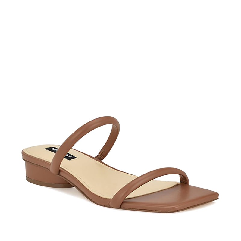 Nine West Womens Morella3 Heeled Sandal Pecan 230 65