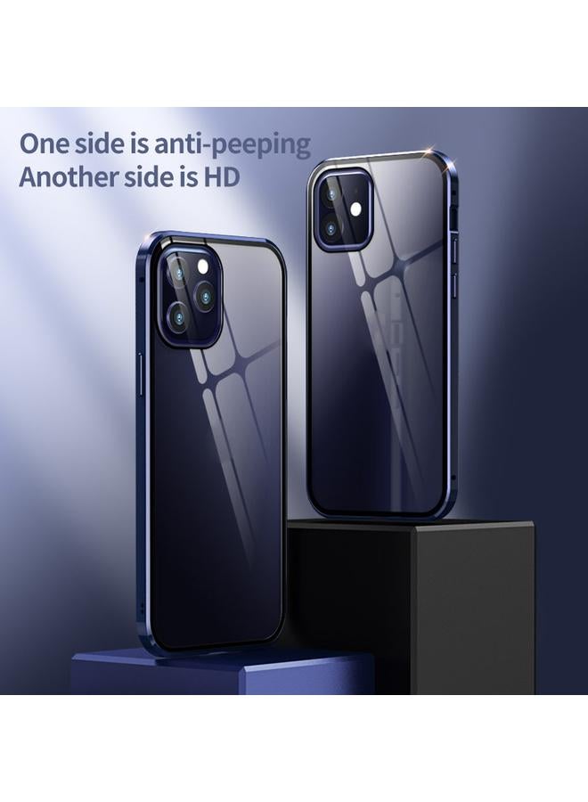 The Bros Phone Case For iPhone 12 Pro Max Double Sides Tempered Glass Magnetic Adsorption Metal Frame HD Screen Phone Case - Image 5