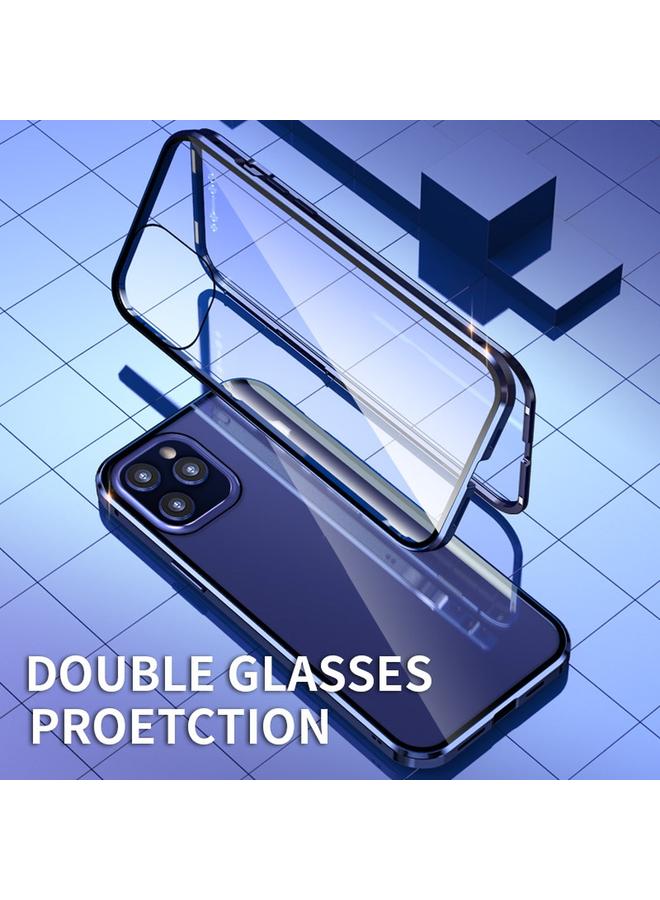 The Bros Phone Case For iPhone 12 Pro Max Double Sides Tempered Glass Magnetic Adsorption Metal Frame HD Screen Phone Case - Image 4