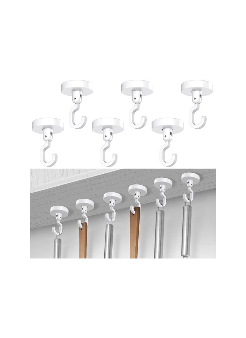 Generic - Powerful Adhesive Ceiling Hook 6 Pcs Hooks - Image 1