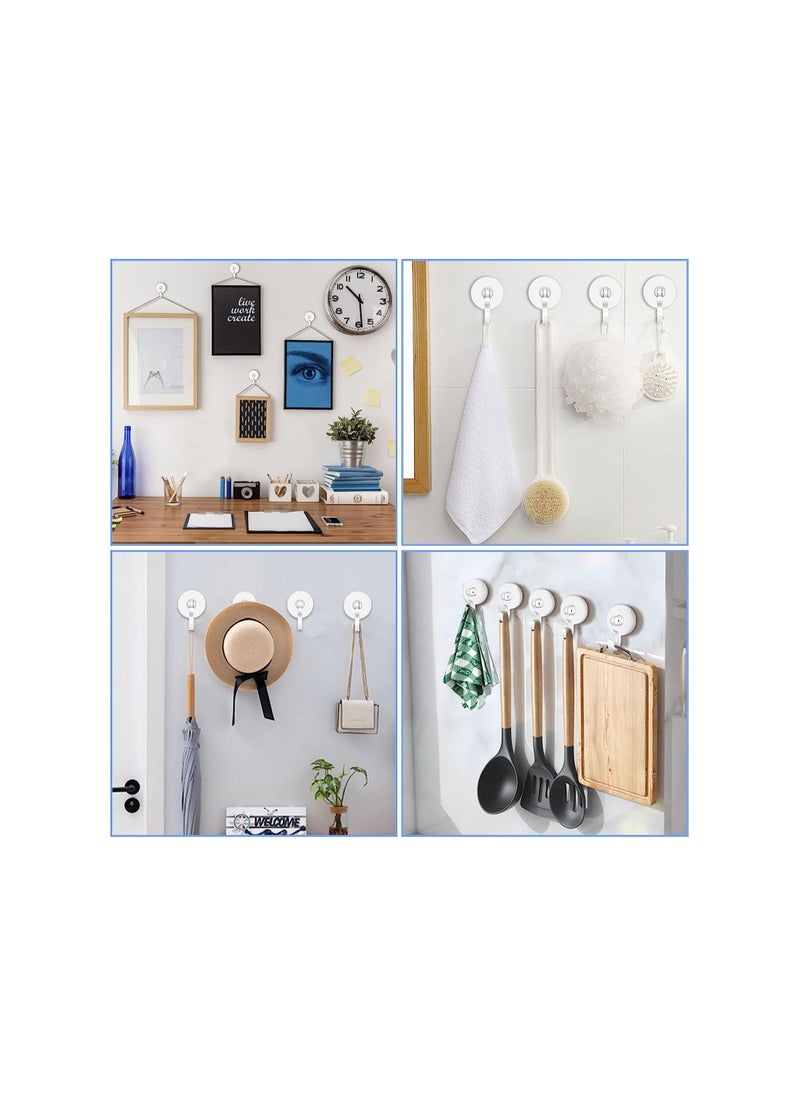 Generic - Powerful Adhesive Ceiling Hook 6 Pcs Hooks - Image 1