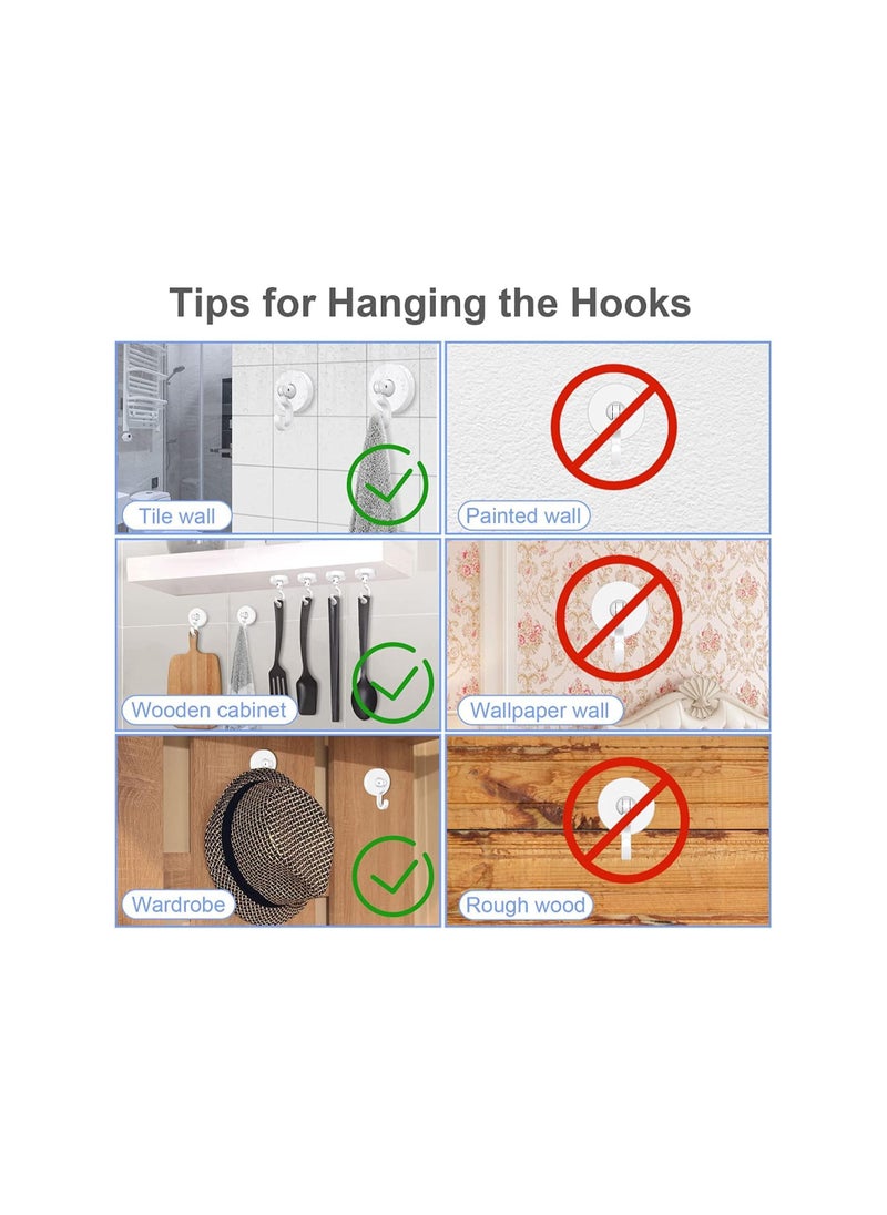 Generic - Powerful Adhesive Ceiling Hook 6 Pcs Hooks - Image 1