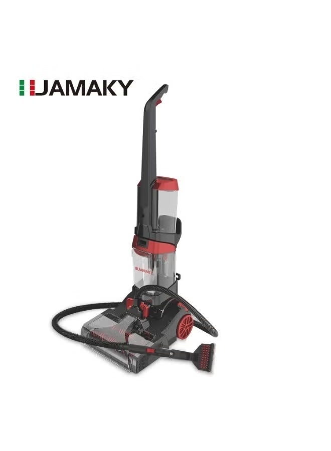 jamaky 3-in-1 Carpet Cleaner 800W – 18KPa Suction for Carpets, Floors & Upholstery - Image 2