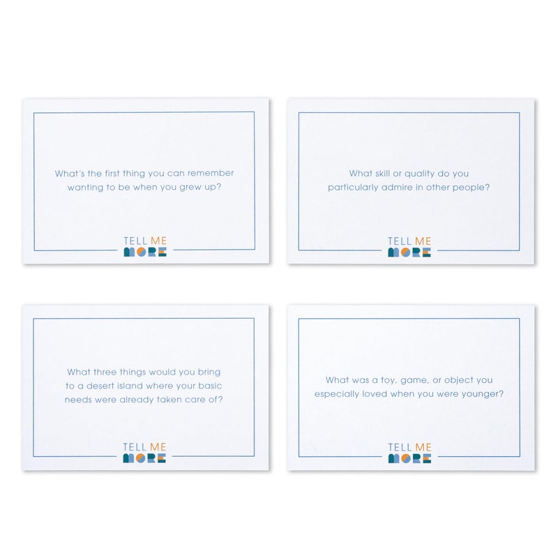 Compendium Tell Me More: Icebreaker Edition â€“ A Conversation-Starter Game of 52 Questions to Deepen Connections - Image 3