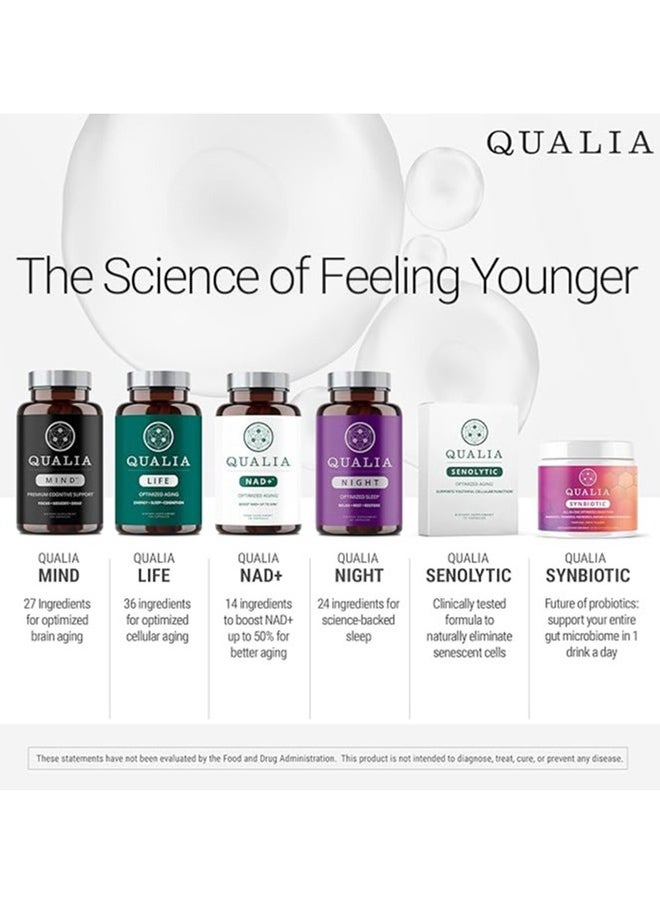 NEUROHACKER COLLECTIVE - Qualia Mind Caffeine Free -The Most Advanced Nootropic Top Brain Supplement - Image 1