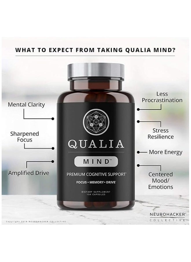 NEUROHACKER COLLECTIVE - Qualia Mind Caffeine Free -The Most Advanced Nootropic Top Brain Supplement - Image 1