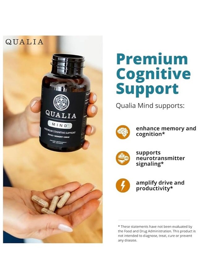 NEUROHACKER COLLECTIVE - Qualia Mind Caffeine Free -The Most Advanced Nootropic Top Brain Supplement - Image 1