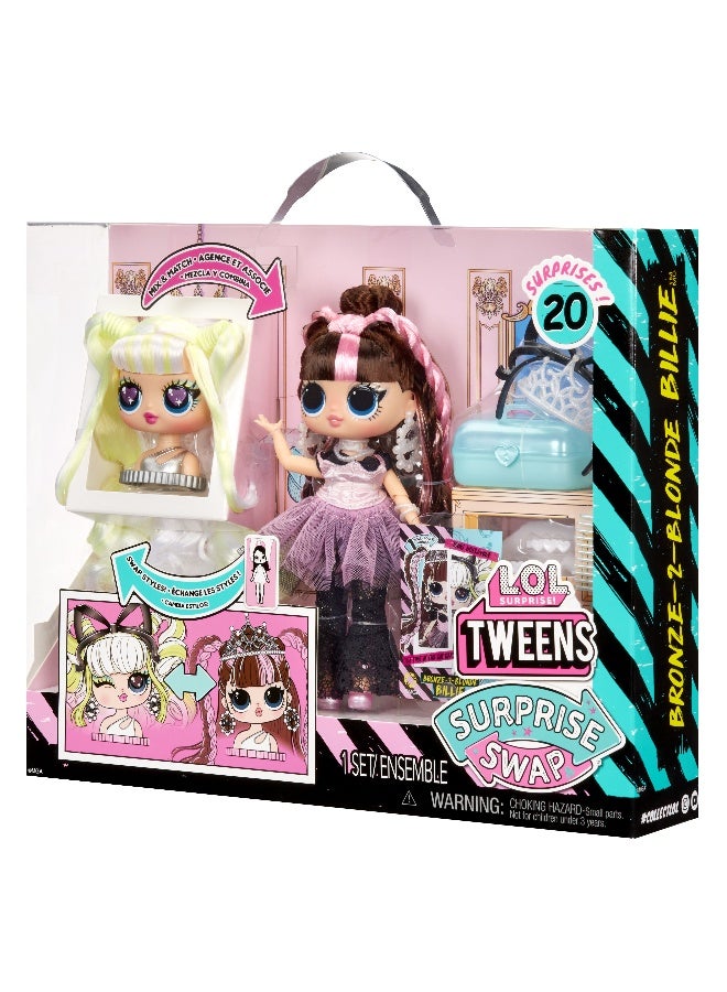 L.O.L. SURPRISE! Tweens Surprise Swap Fashion Doll (Bronze-2-Blonde Billie) - Image 4