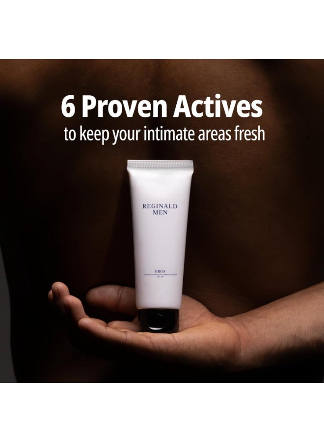 Reginald Men Intimacy Serum | Hydrating & Radiance-Boosting Formula | Soothes, Refreshes & Enhances Confidence | Lightweight, Fast-Absorbing & Non-Sticky | 75ml for Men's Skin Care & Well-Being - Image 4