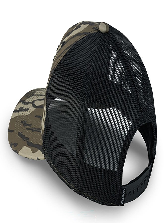 فورتكس قبعة Vortex x Mossy Oaks OG Bottomland Camo Mesh Snapback - Image 3