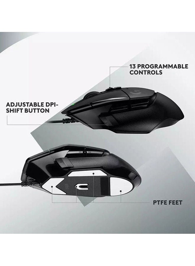 Logitech G502 X Wired Mouse - Black - Image 3