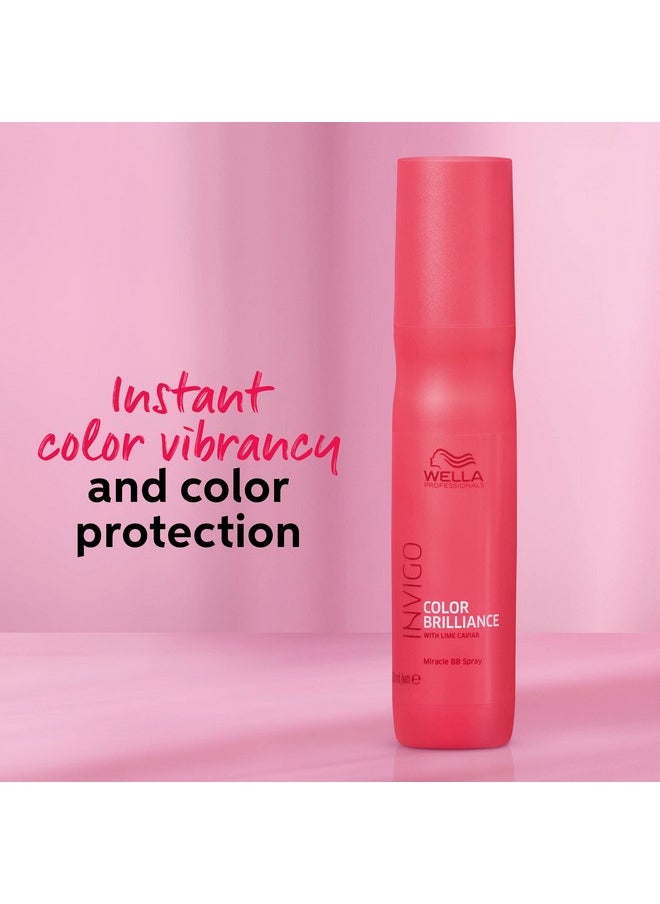 Wella Professionals Wella Professionals Invigo Brilliance Miracle BB Hair Color Protection Spray| Moisturizing Spray for Colored Hair| 5.07 Fl Oz  - Image 5