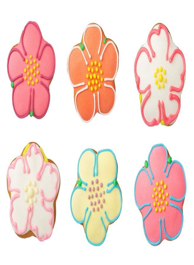 Fox Run Flower Cookie cutters, 6 piece, Metallic,3621 - Image 5