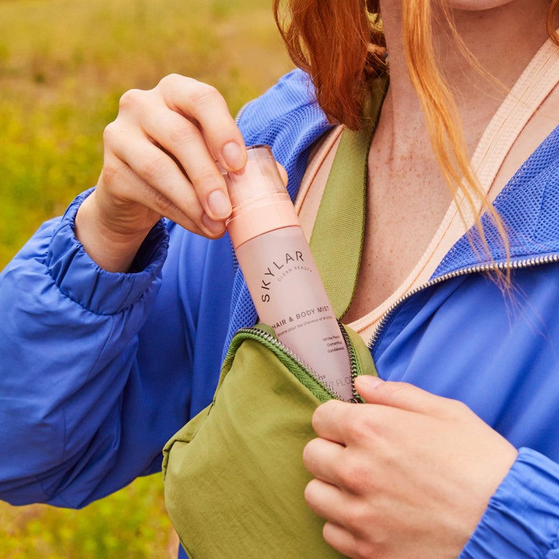 Skylar Peach Fields Hair & Body Mist | Hypoallergenic & Clean Fragrance | Vegan, Cruelty Free, and Safe For Sensitive Skin | 80 ML, 2.7 Fl Oz - Image 4