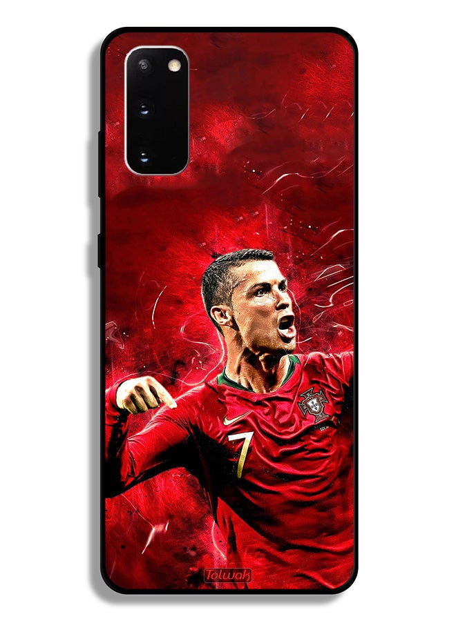 Tolwak Samsung Galaxy S20 Protective Case Cover Cristiano Ronaldo - Image 2