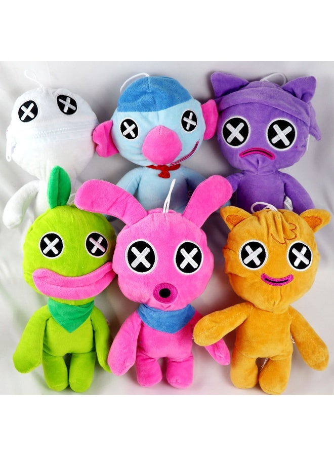 Bluejw 6pcs Stuffed Animal Plushies for Poppy Playtime 5 Game Fans, Collectible Gift for Kids Boys Girls Adults - Image 1