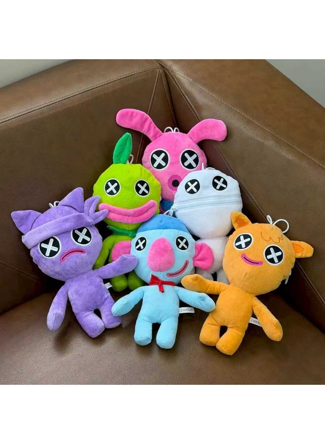 Bluejw 6pcs Stuffed Animal Plushies for Poppy Playtime 5 Game Fans, Collectible Gift for Kids Boys Girls Adults - Image 2