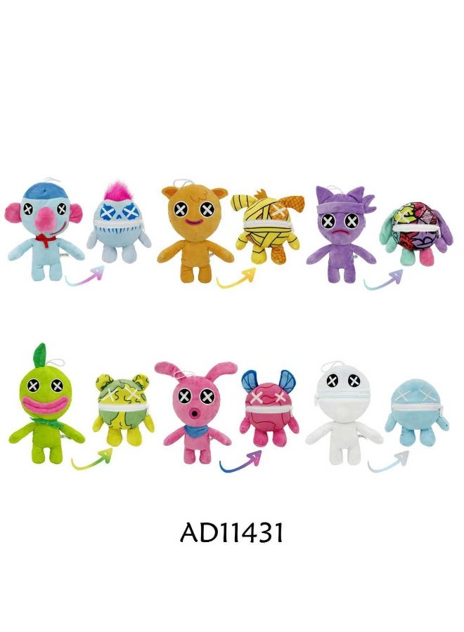 Bluejw 6pcs Stuffed Animal Plushies for Poppy Playtime 5 Game Fans, Collectible Gift for Kids Boys Girls Adults - Image 3