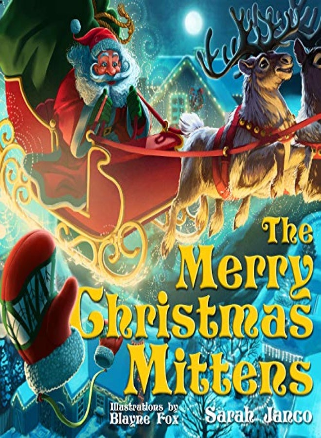 MERRY CHRISTMAS MITTENS 