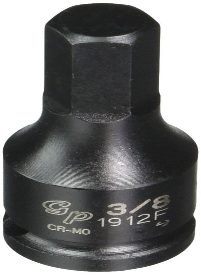 جراي بنوماتك مفتاح ربط هوائي رمادي (1912F) مقاس 3/8 بوصة × مقبس سداسي مقاس 3/8 بوصة - Image 2