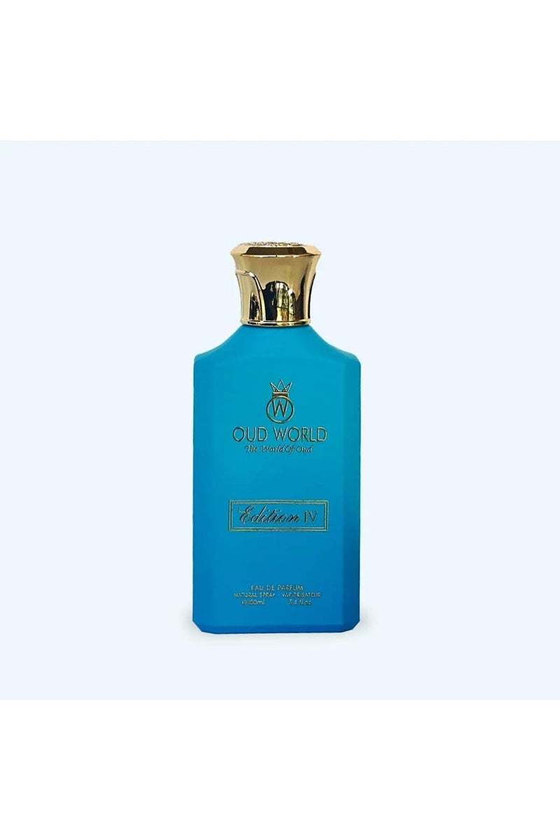 Oud World EDITION 4 SKY BLUE EDP Unisex – Citrus Aromatic (Spicy, Woody) – 100ml